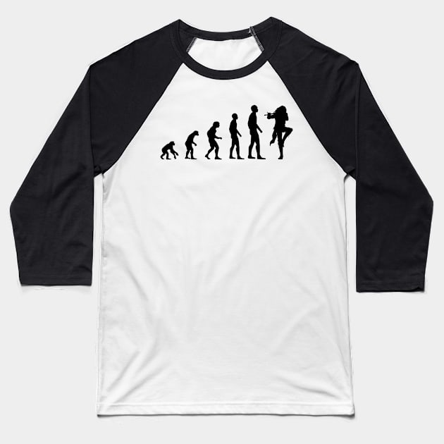 flute Baseball T-Shirt by agipo.co